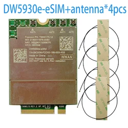 DW5930e eSIM T99W175 DW5930e 5G-Module DP-N 03C3GX WWAN Card High-Speed 5G-Modem for Precision 7760  Latitude 9420 9520 Laptops