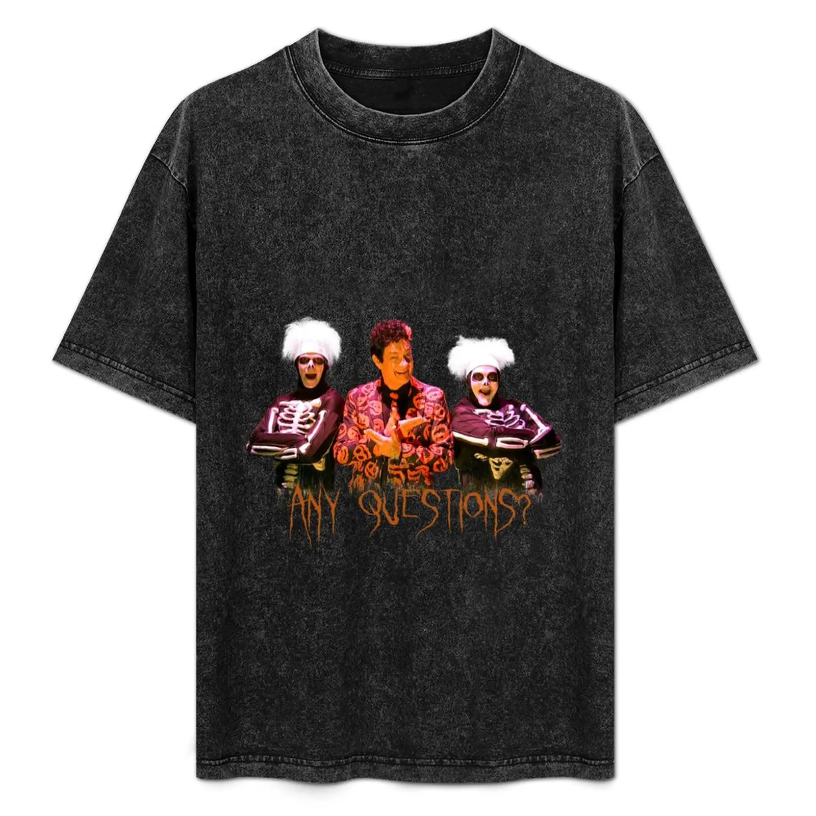 

David S. Pumpkins - Any Questions V - Black BG T-Shirt blacks luxury t-shirt oversized t shirt mens clothes