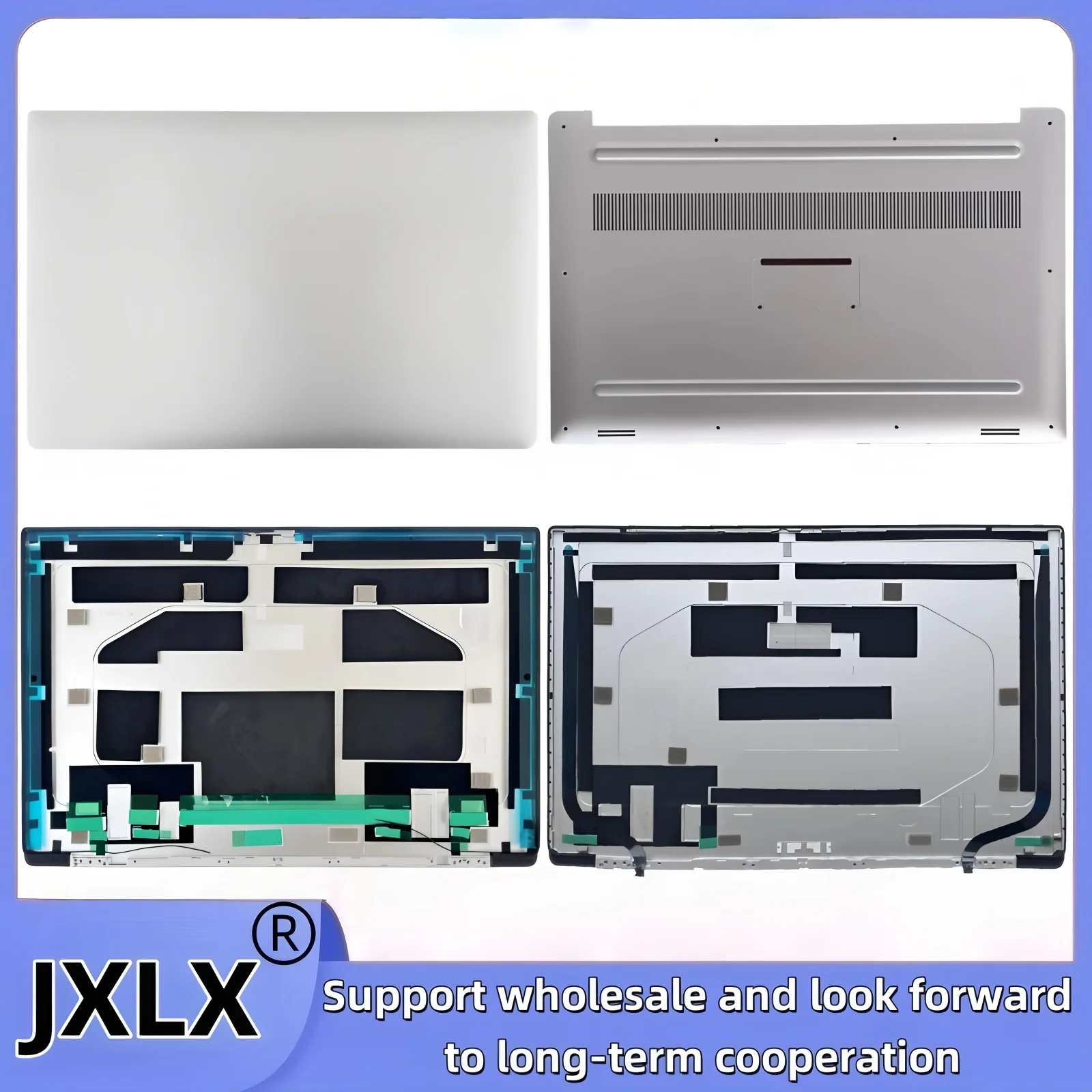 

JXLX ® Новинка для ноутбука Dell XPS 15 9570 7590 Precision 5530 5540, задняя крышка ЖК-дисплея, верхний корпус/крышка подставки для рук/нижняя крышка