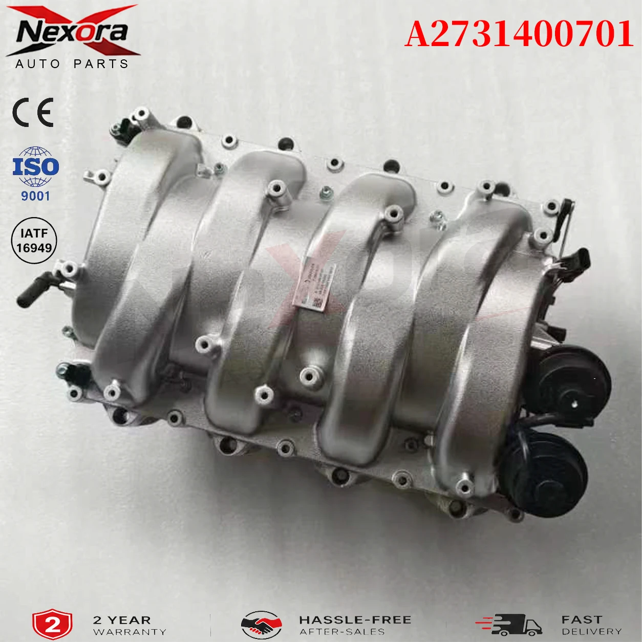 100% Tested M273 V8 Engine Intake Manifold A2731400701 2731400701 For Mercedes‑Benz W221 W164 W212 S500 ML500 GL500