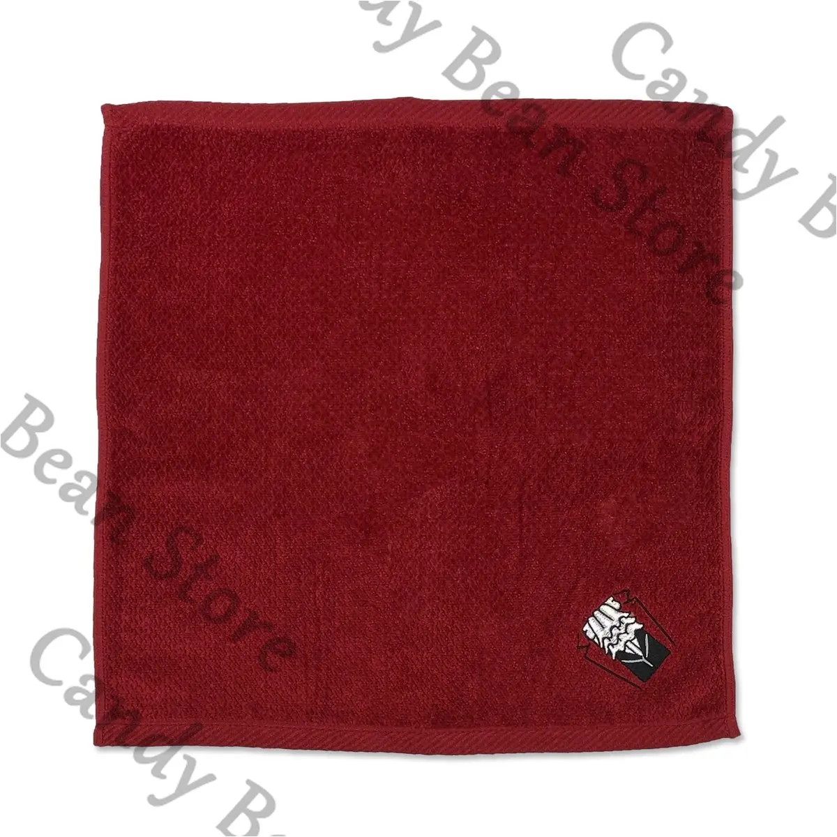 Véritable Anime Ace avocat Phoenix Wright Miles Edgeworth Cosplay serviette à main dessin animé foulard gant de toilette serviettes cadeau de noël