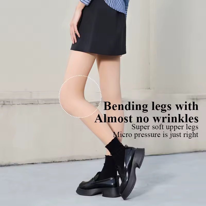 Kave Nude Leggings Winter Warm Double-layer Pile and Thicken Silk Stockings for Women Natural Autumn Flesh-colored Pantyhose - Image 5