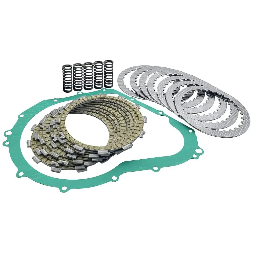 Clutch Plates Kit Heavy Duty Springs & Cover Gasket For Suzuki GSXR600 2006 2007