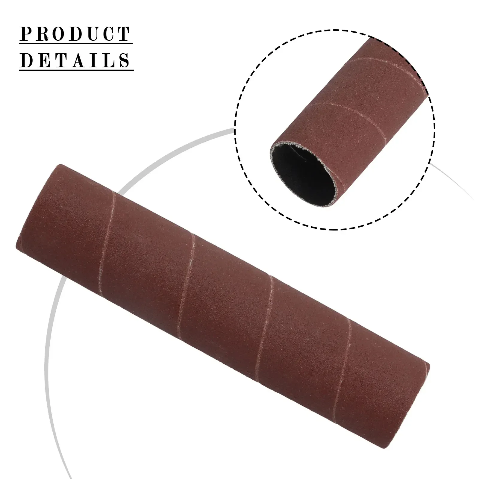 1pcs 80/150/240Grit แกนขัดสําหรับ Oscillating Sander อลูมิเนียมออกไซด์กระดาษทรายไม้เครื่องมือขัด ﻿