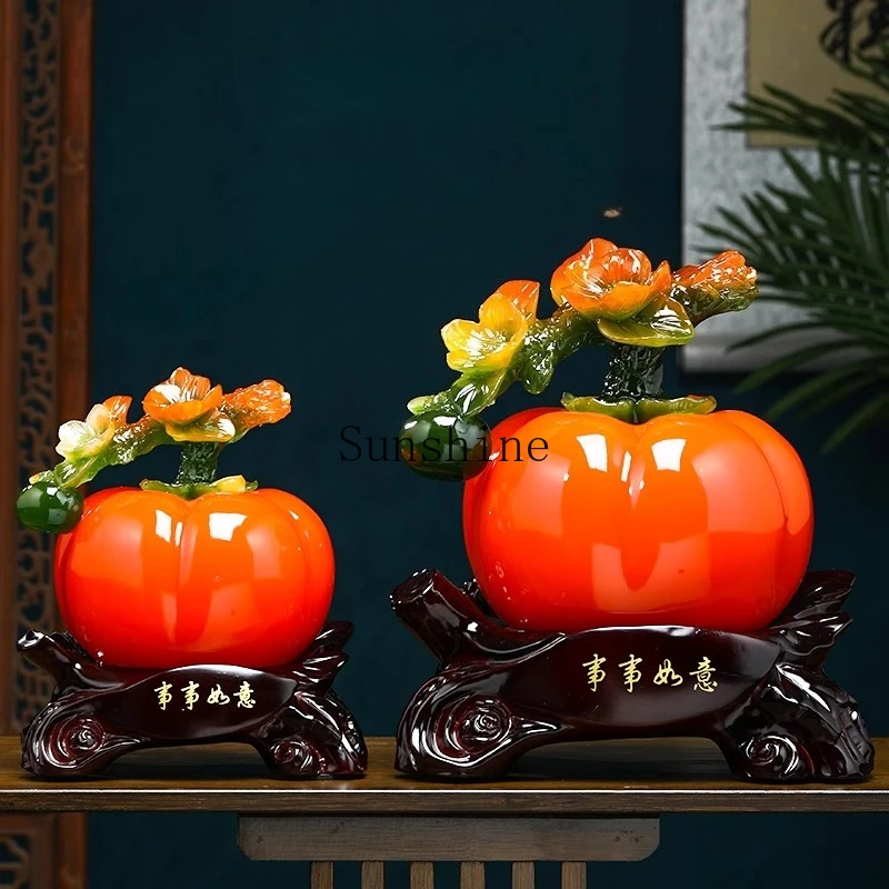 

ornaments attract wealth, living room entrance Bogu rack wine cabinet decorations, moving to a new home, housewarming gifts