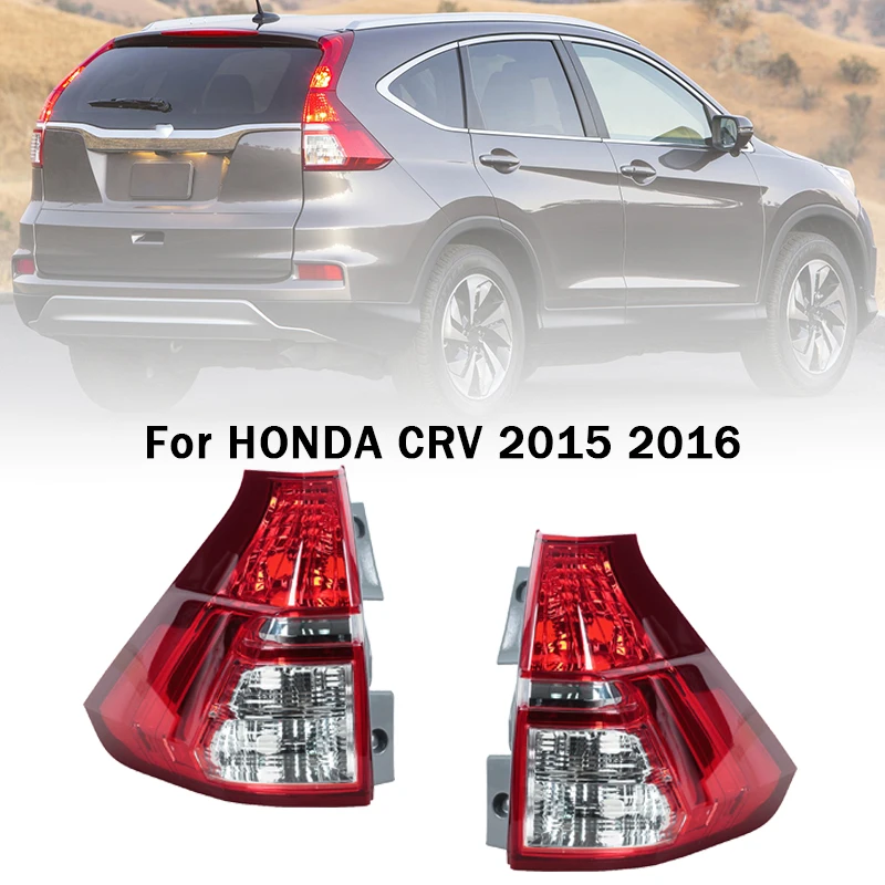 

Автомобильный задний фонарь для Honda CRV CR-V 2015 2016, стоп-сигнал, красный Siganl DRL, парковочный задний фонарь без лампы