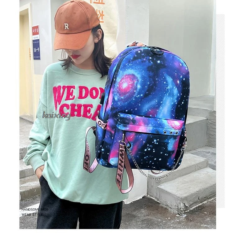 stray-y Backpack Teenage Girls Boys Backpack School Bag Usb Charging Back Pack School Bag Kawaii Kids Children\'s Backpack