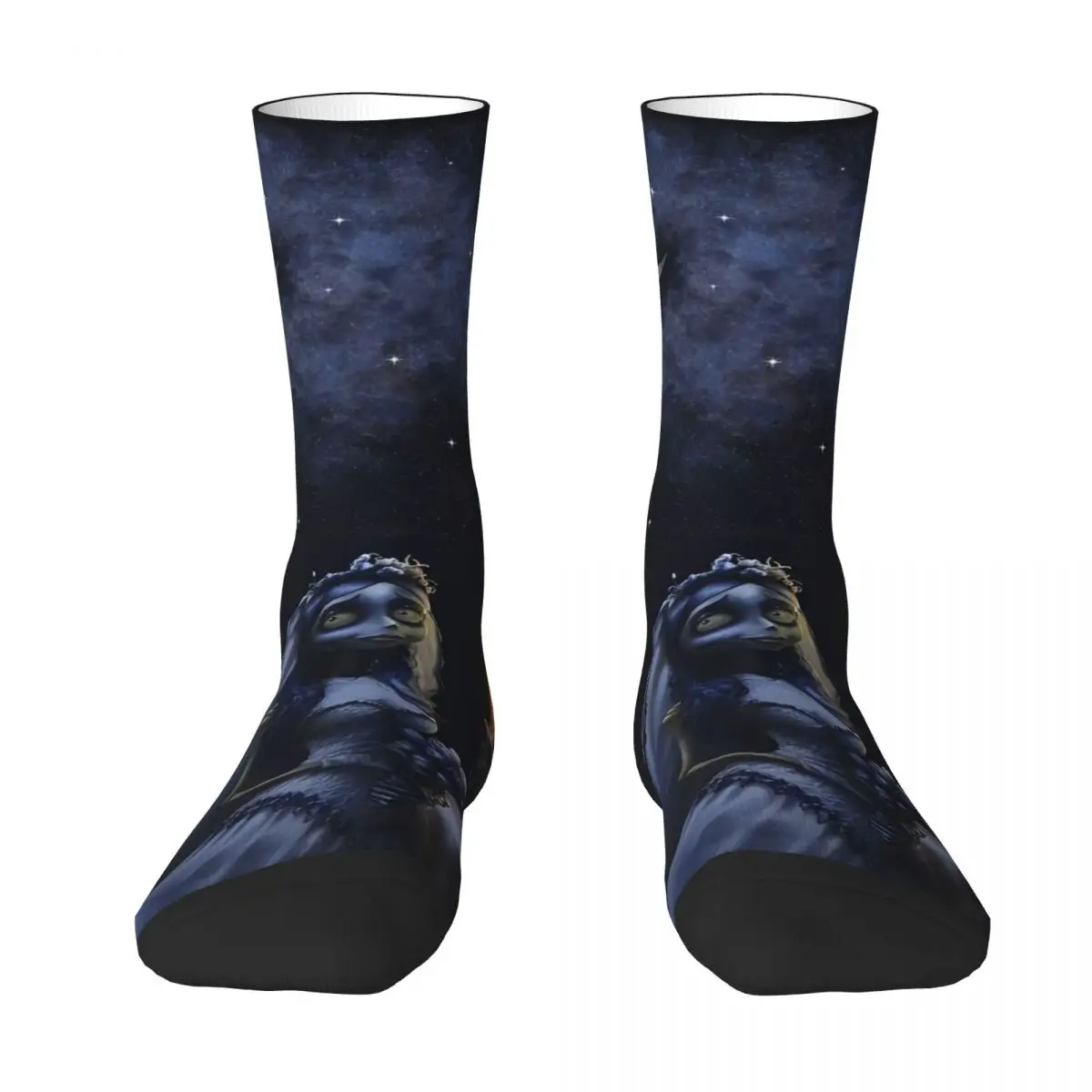 Corpse Bride Socks Autumn meme Stockings Elegant Men Quality Socks Design Skateboard Anti Skid Socks