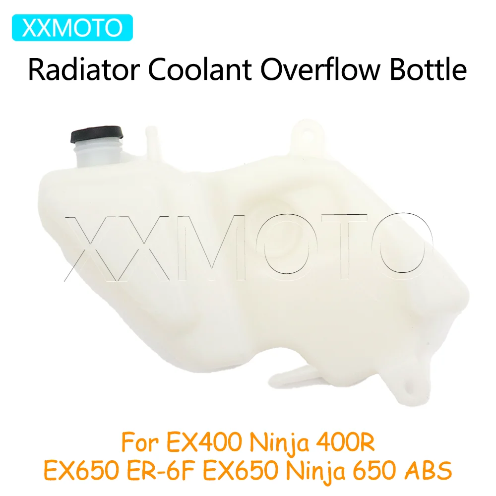 

For KAWASAKI Ninja650 EX650 Ninja 650 EX 650 ABS ER-6F ER6F Ninja 400R EX400 Motorcycle Radiator Coolant Overflow Bottle Tank