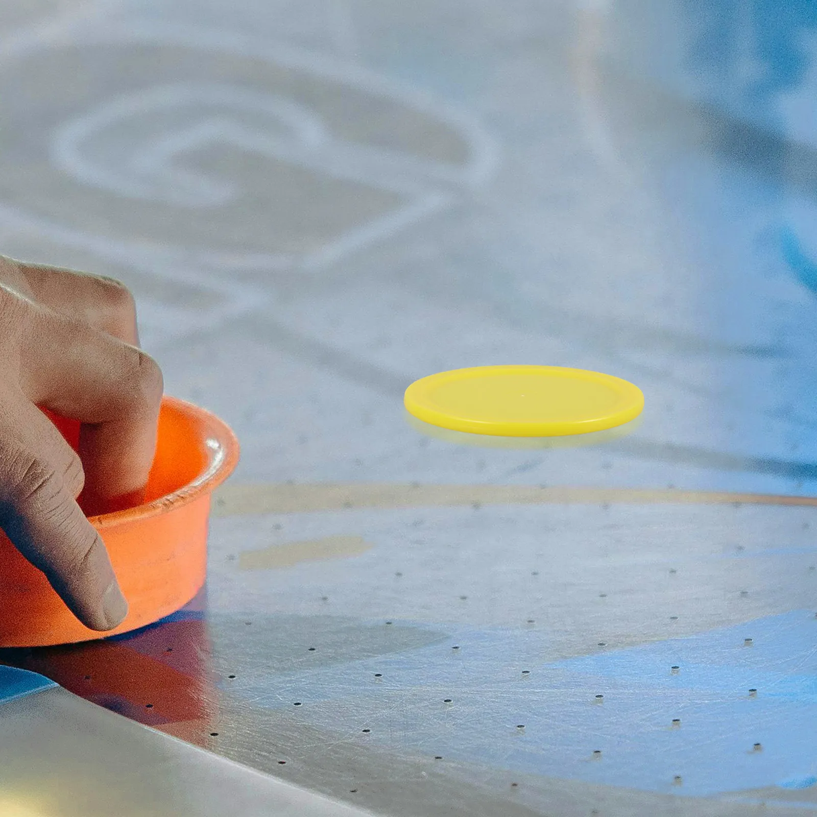 

10 шт. пластиковых шайб для настольного хоккея, жесткие, для настольных игр, сменные игровые аксессуары, пластиковые шайбы для стола