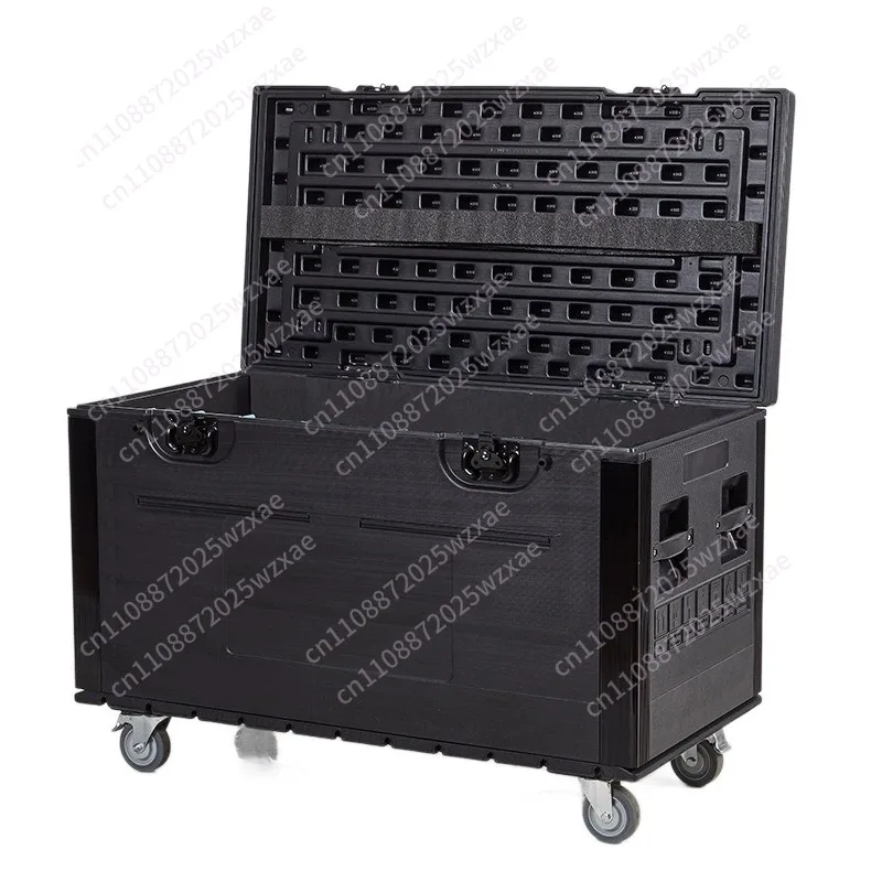 Professional Wholesale Flight Case PE Plastic Large Stage Equipment Crew Aviation Turnover Wire Box Spare Box Stall Storage