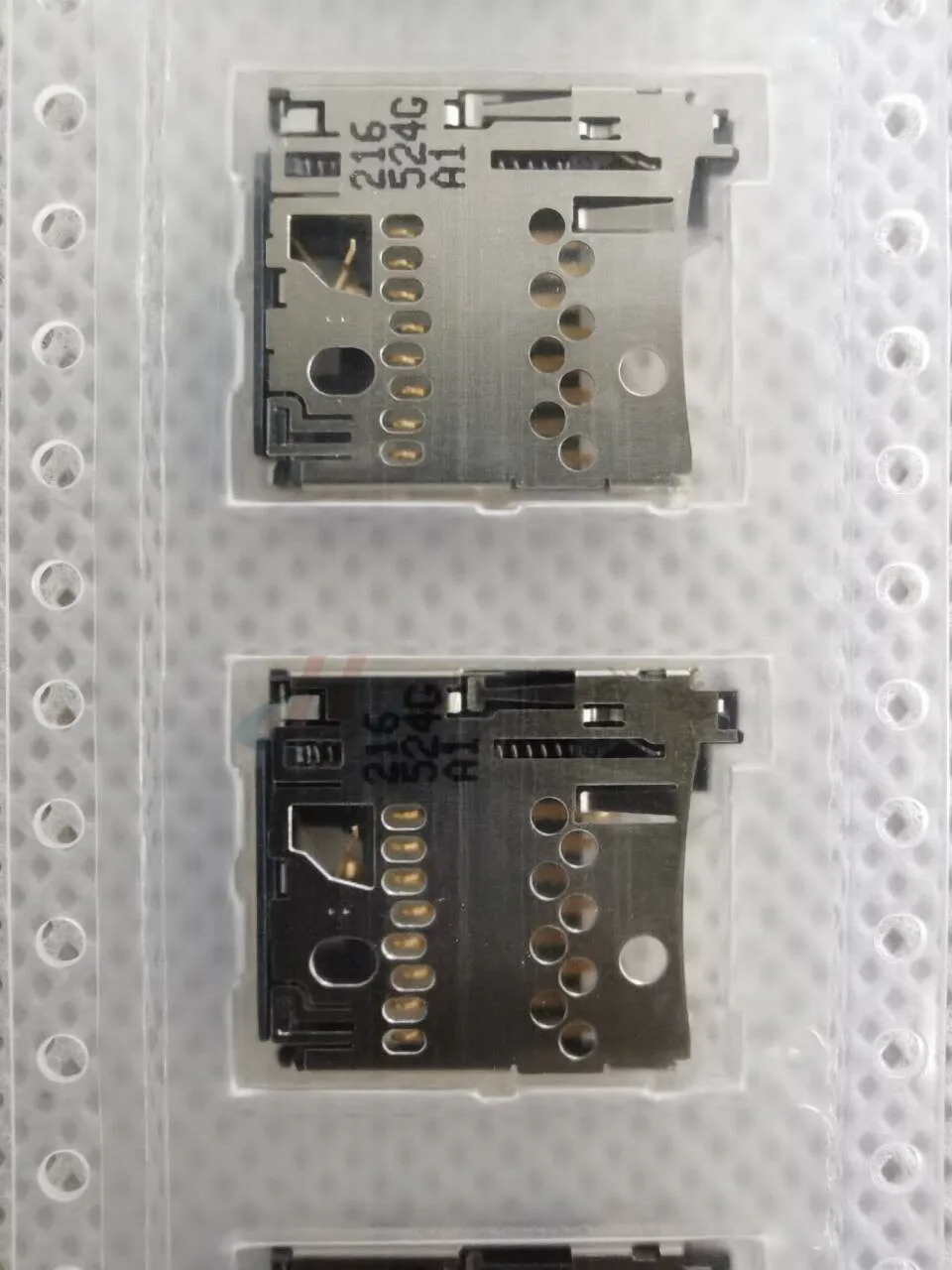 10 pces 2201778-1 22017781 8pin 1.65mm conector do suporte do cartão de memória