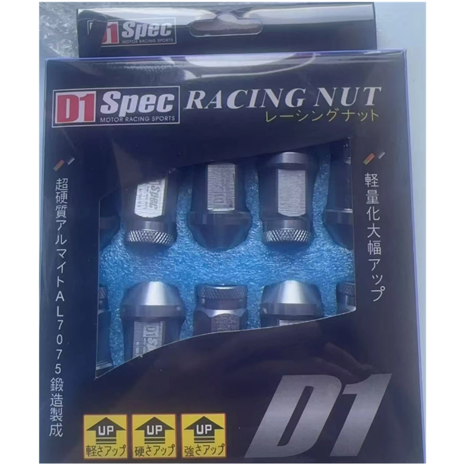 hot sale 20 Pieces / Set Spec Racing Aluminium Alloy Wheel Lug Nuts Screw M12x1.5 / 1.25 Length 40mm For Most Cars Screw Caps