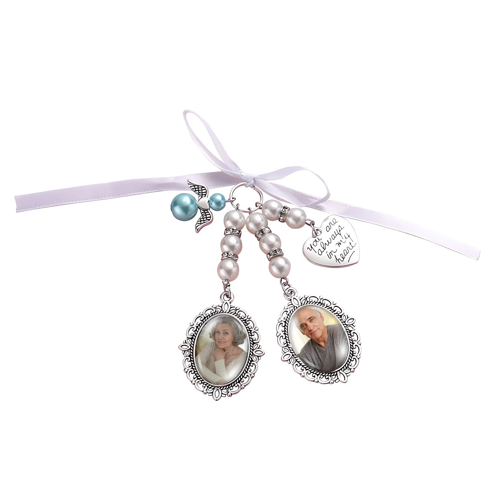 Wedding Bouquet Photo Charm For Wedding Memory Photo Frames Wedding Remembrance Jewelry Gifts Wedding Bouquet Holder Decorations