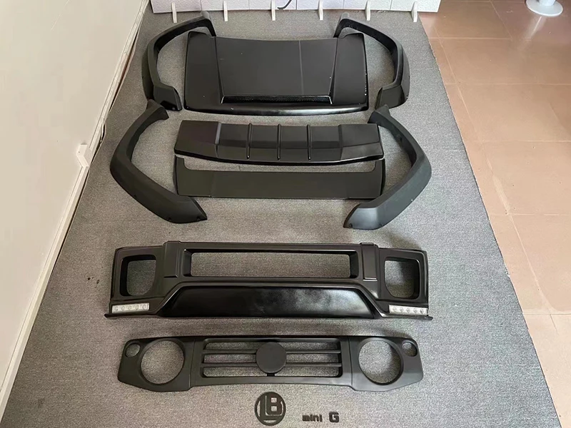 Carbon Fiber Wide Body Kit for SUZUKI JIMNY JB64 JB74 FRP Front Bumper Complete Bodykit LB Style