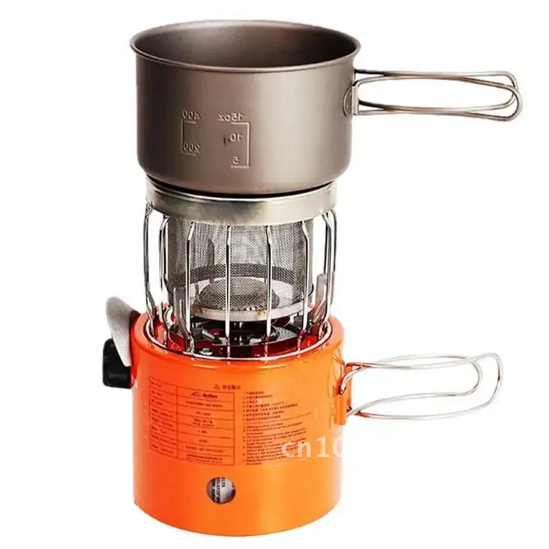 سخان التخييم للخيمة مواقد الطبخ المحمولة مع سخان كفاءة السياحية في الهواء الطلق بقاء والعتاد كوك الصيد العالي للموقد