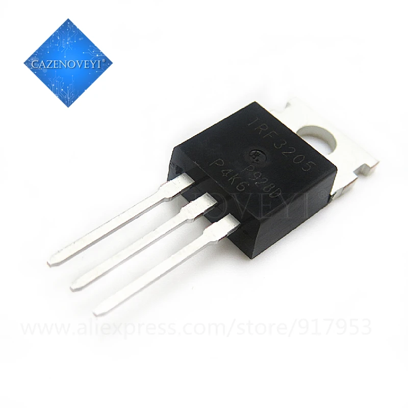 10PCS IRF1404 IRF1405 IRF1407 IRF2807 IRF3710 LM317T IRF3205 Transistor TO-220 TO220 IRF1404PBF IRF1405PBF IRF1407PBF IRF3205PBF