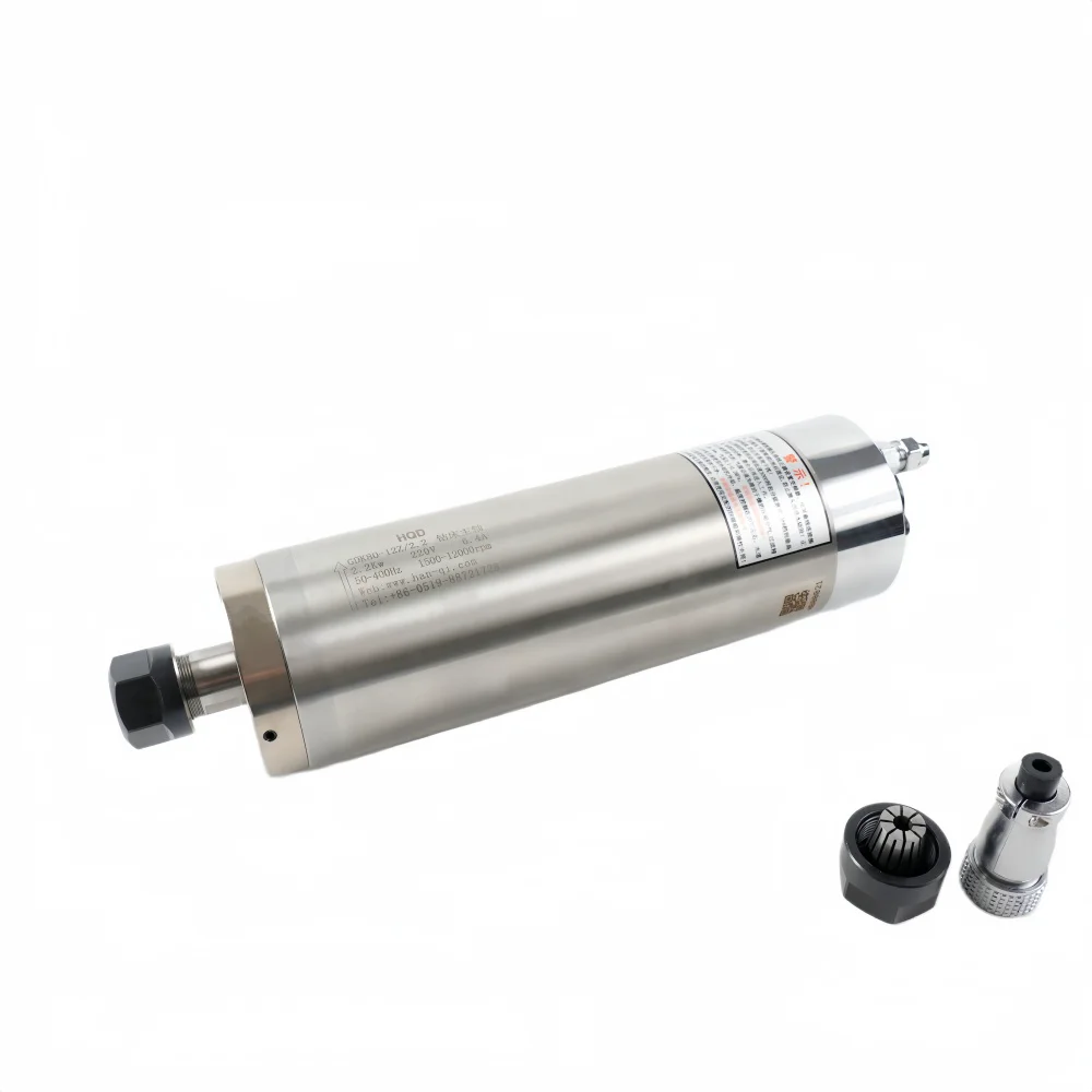 

GDK80-12Z/2.2 2,2 кВт ER20 Двигатели шпинделя с водяным охлаждением для сверления отверстий для станка с ЧПУ