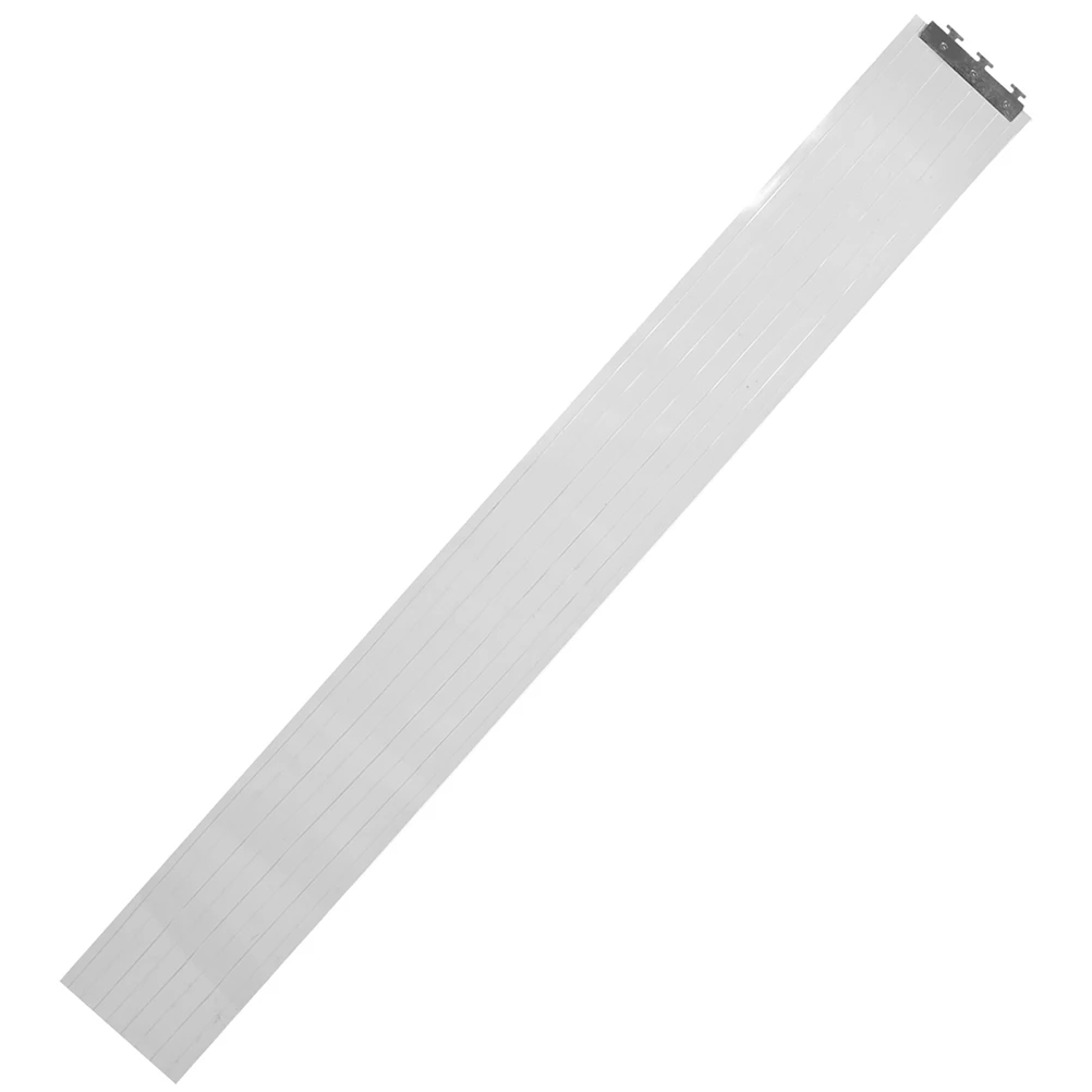 

2Pcs Plastic Door Curtain Transparent Insulated Home Divider Clear Strip Curtain Winter Summer Use Door Strips