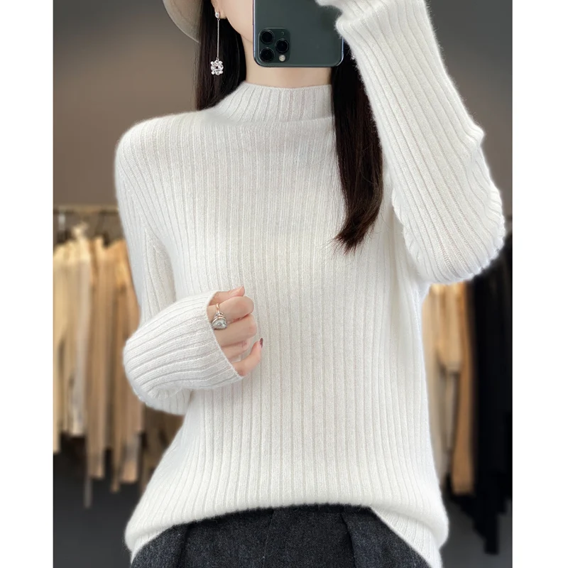 

Women Sweater Casual Knitwear Pullover Fashion Tops Autumn Winter Loose Long Sleeve O-Neck Women‘s Knitwear Warm Comfortable Top
