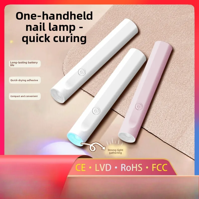 Lampa do paznokci LED, szybkoschnąca, mała, przenośna, mini lampa do fototerapii paznokci.