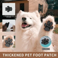 Waterproof Paw Protectors For Dogs Anti-slip Traction Pads Stickers Dog Paw Dustproof Invisible Claw Foot Patch Wear-resistant