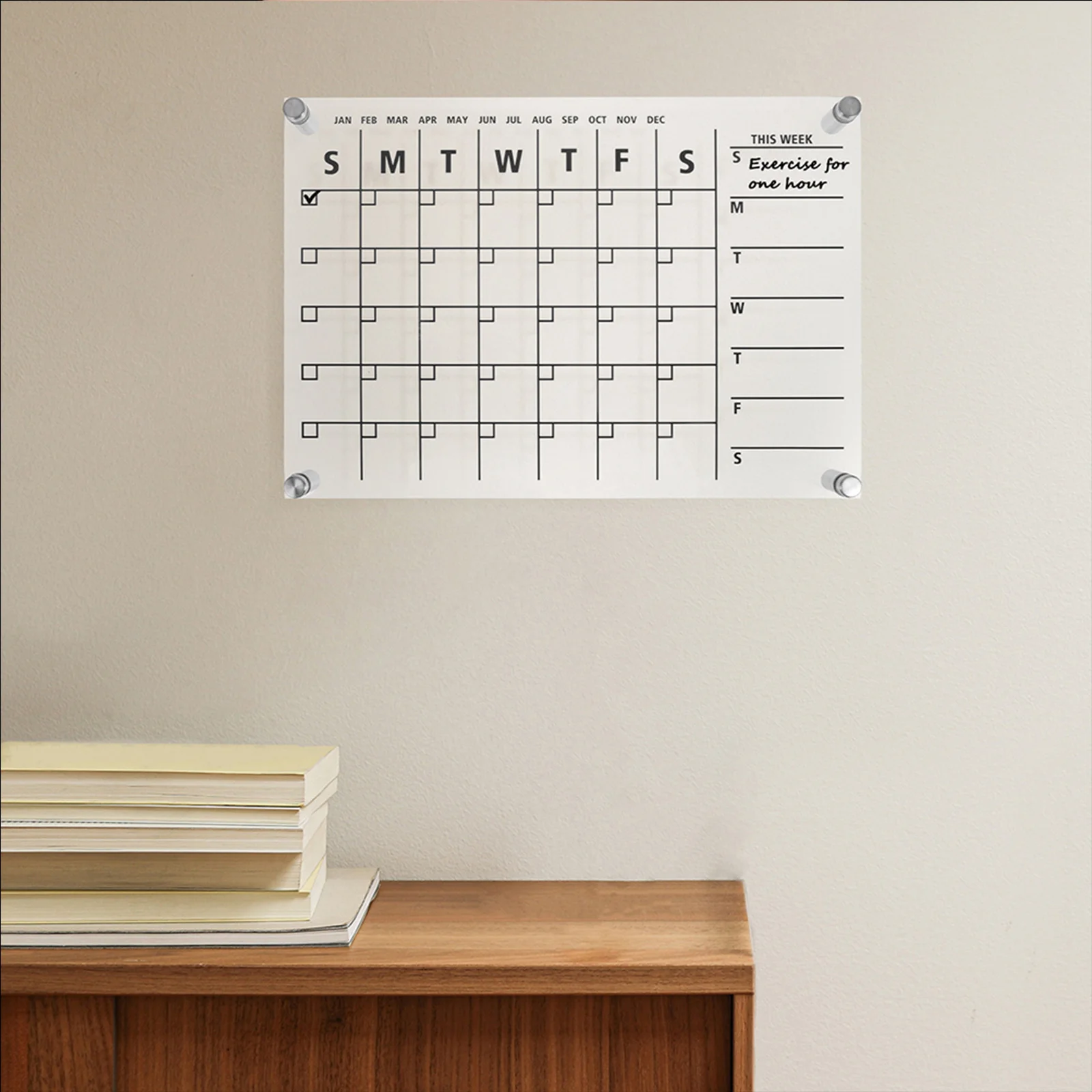 

1Set Handwritten Display Board Fine Workmanship Multifunctional Erasable Memo Board for Office