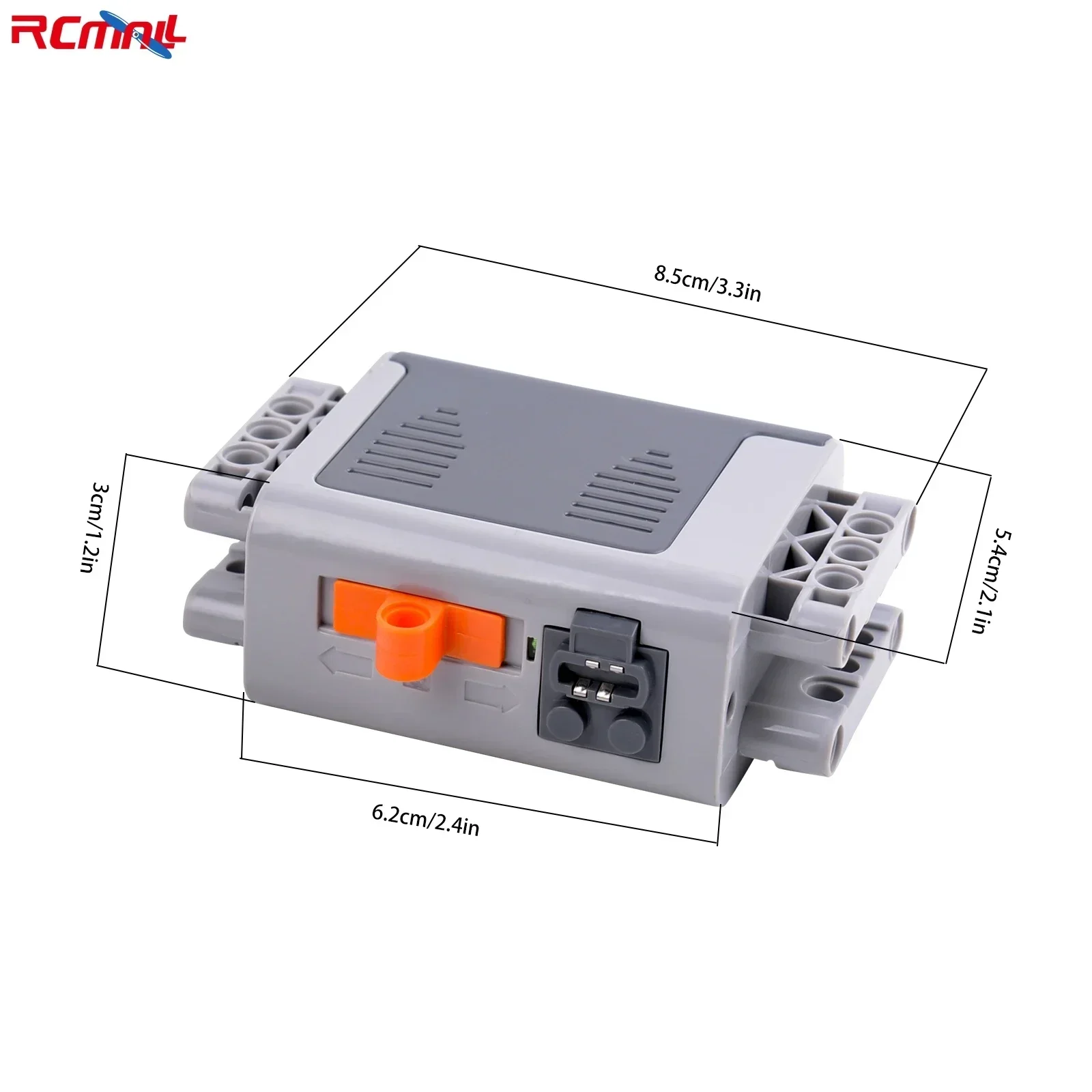 RCmall Building Blocks Bluetooth Speaker MOC Creative Sound Music Play Technical Parts for Cars Trains Compatible with Legoeds