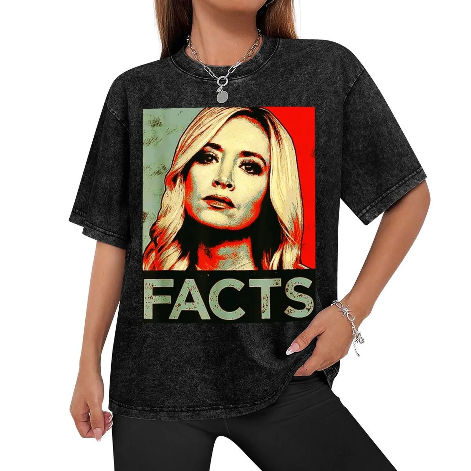 Kayleigh McEnany White House Press Secretary Kayleigh Facts T-Shirt cute tops heavyweight t shirts for men