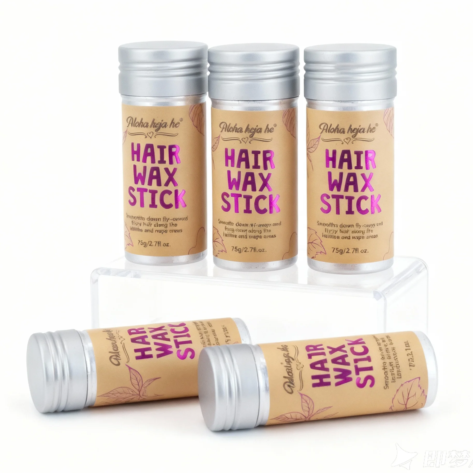 

2/5 шт., набор для укладки волос, восковая палочка, щеточки для гладкой спины для женщин, маленьких девочек, контроль, парик, натуральный гель для волос