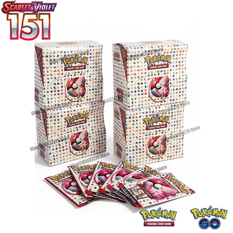 

Pokemon 360Pcs TCG Scarlet & Violet 151 Booster Bundle English Edition Trading Cards Anime Collection Card Toy Gift Pokemon