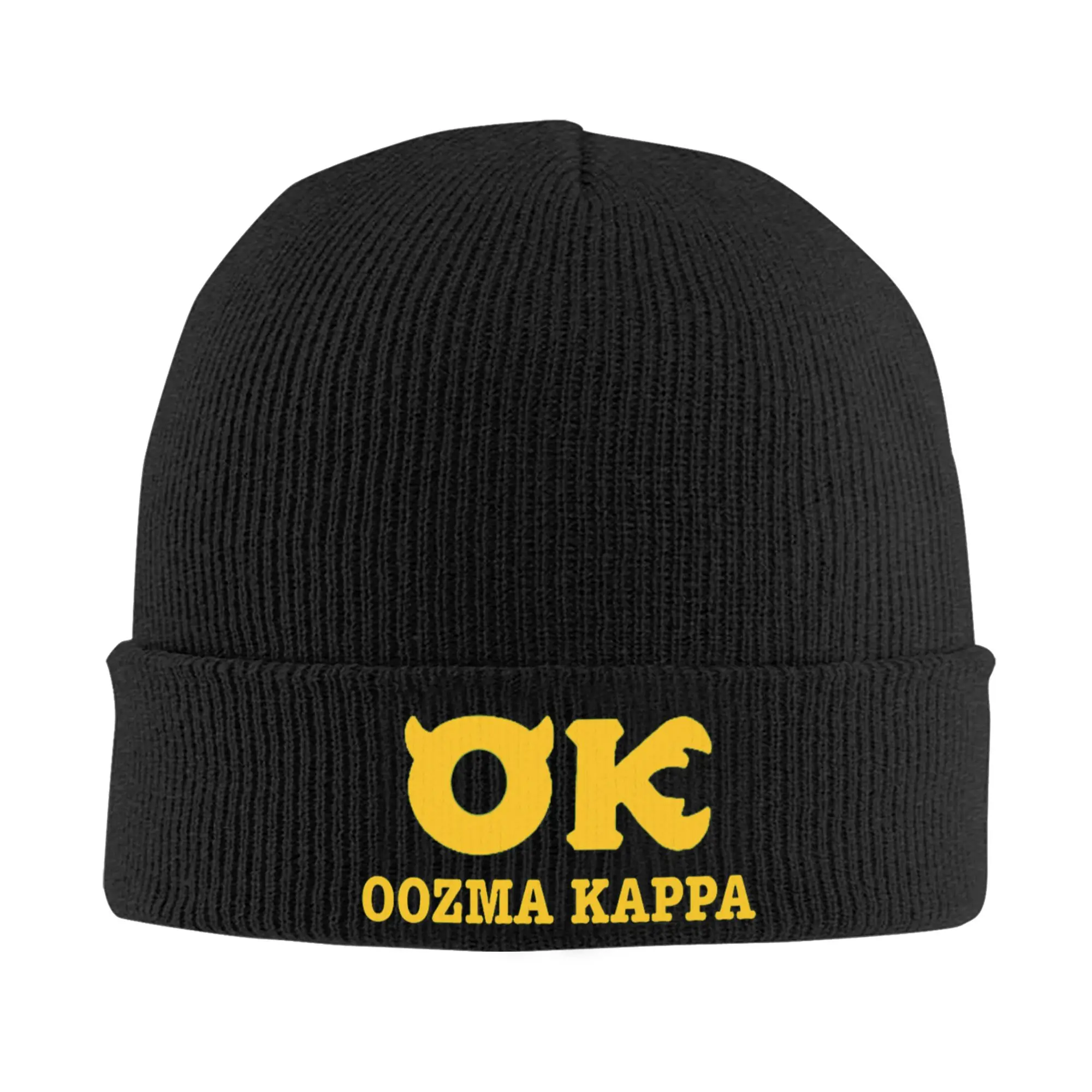 Squishy Oozma Kappa OK Gorros de punto Gorros cálidos de invierno Gorro de punto unisex Gorros Moda