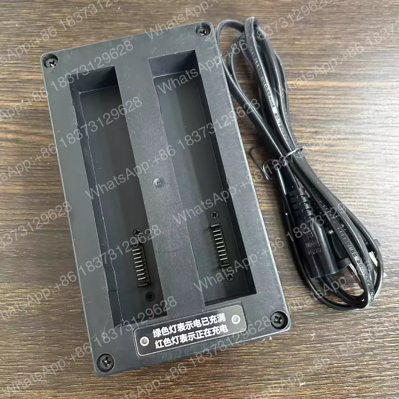 Base de Carga para Baterías de Empalmadora de Fibra Óptica Sumitomo T-71C, 81C, 72C, 82C, Compatible con Baterías BU-11, BU-16