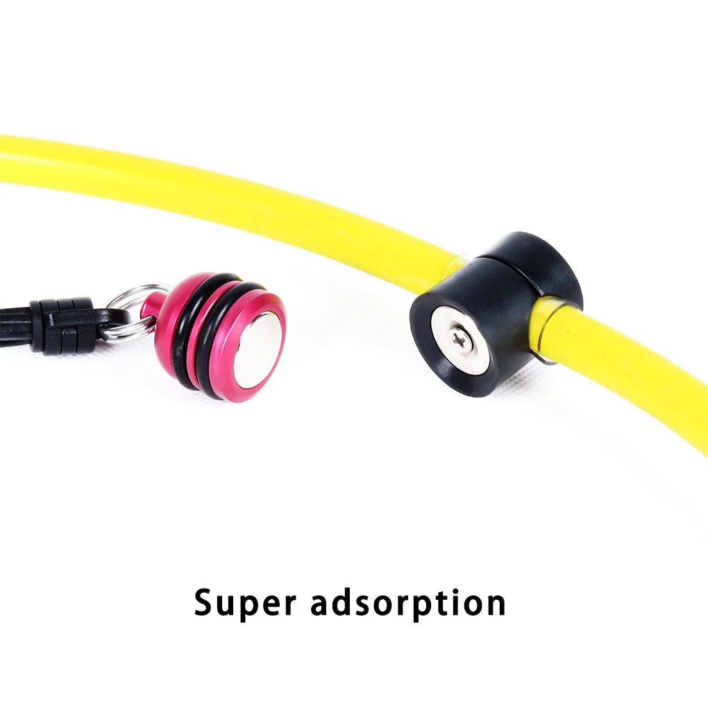 Gancho de buceo, instalación rápida, Clip de desmontaje, cierre de larga duración, reemplazo para snorkel, buceo libre