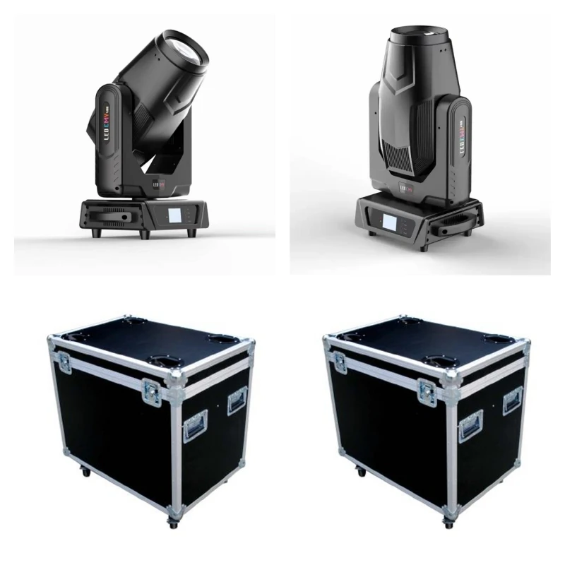 4 pieces with case Moving head spot led Party Event Concert Stage Light 500w 3in1 Sharpy Led Moving Head Beam Light With CMY+CTO