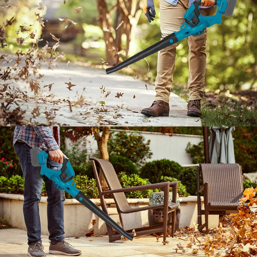 ブラシレス電動送風機コードレス雪塵葉掃除送風エアガン強力ファン電動工具マキタ 18V-21V バッテリー用