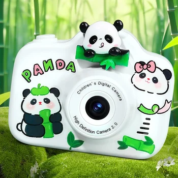 Panda kids camera boys and girls can take pictures digital HD camera shooting Video DV digital camera gift birthday gift