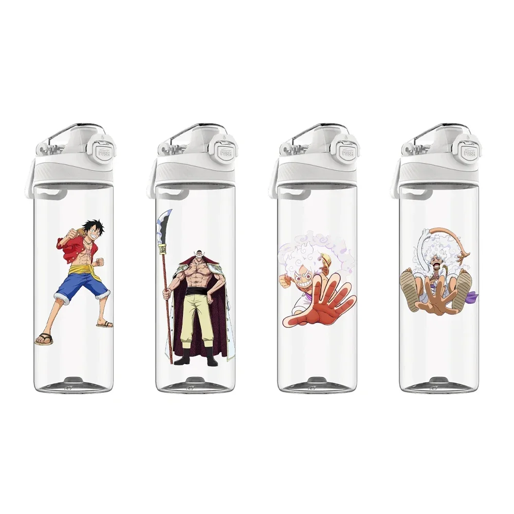 

Water Cup One Piece Monkey D Luffy 620ML Transparent Bottle Cartoon Outdoor Sports Drinking Portable Water Cup Kid Birthday Gift