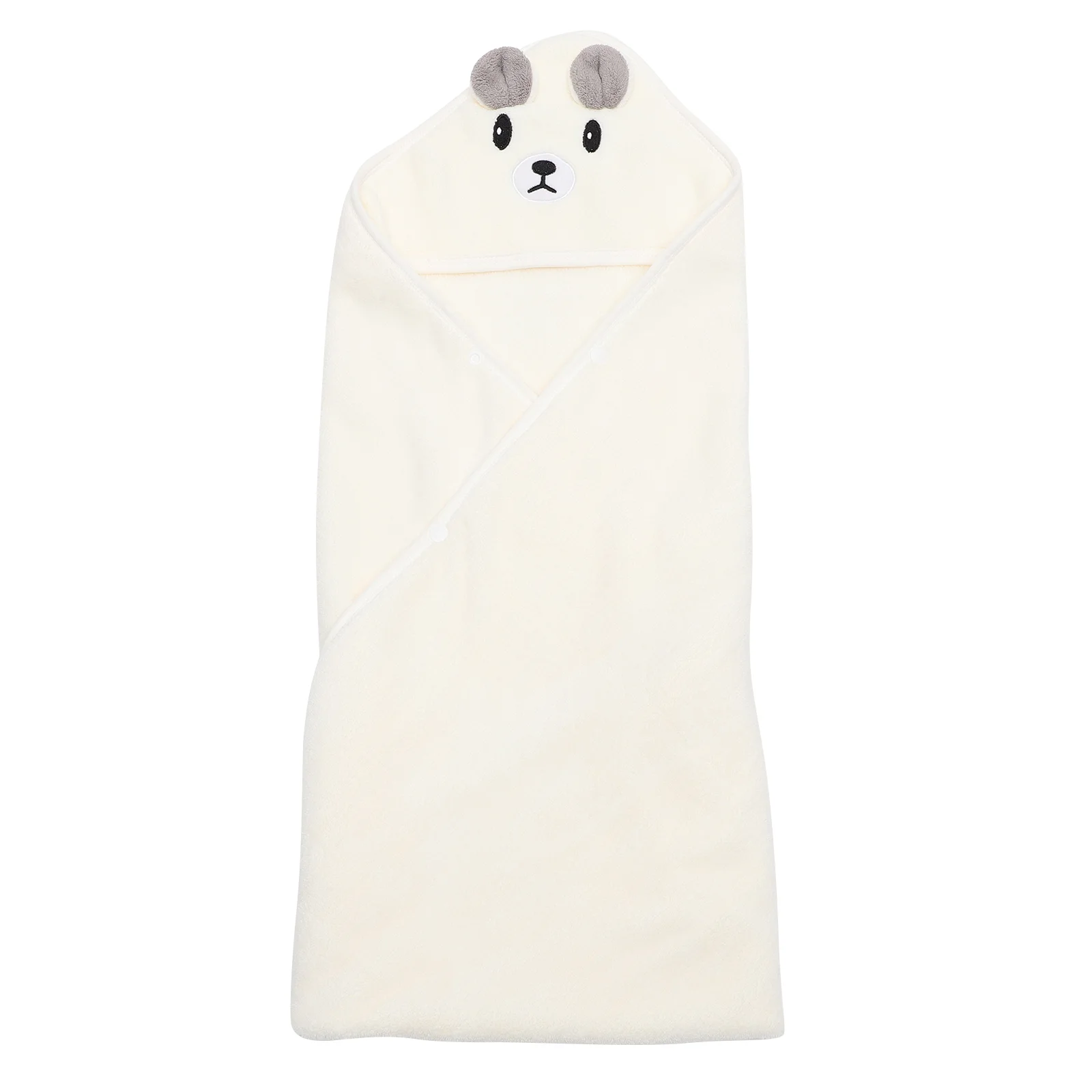 Baby Cape Bath Towel Adorable Blanket Hooded Caps Design Infant Towels with Hat