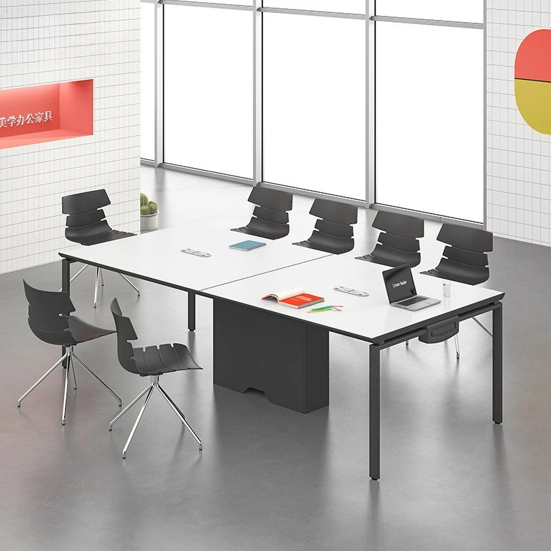 Simple conference table training long table office furniture simple modern staff office splicing meeting room table