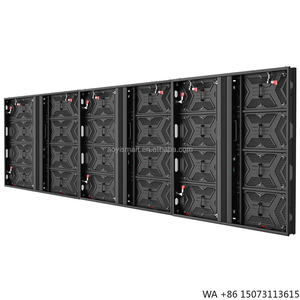 

Светодиодный DJ-дисплей P2.976 с широким углом обзора, антибликовым покрытием, защитой от пыли IP65, для наружного использования, совместим с системами аренды.