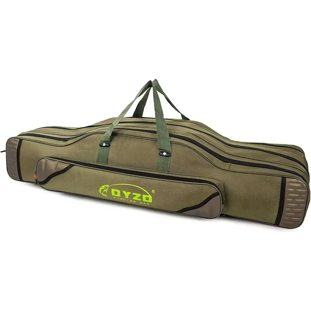 

Fishing Rod Carrier Case - 3-Layer Travel Organizer for Rods, 120cm/47.2 Length