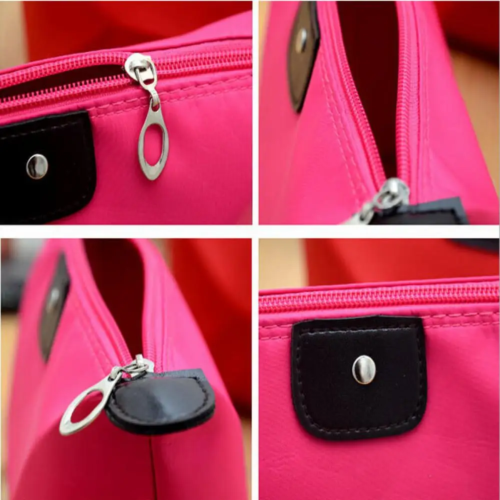 9Pcs Tragbare Kosmetik Tasche Für Frauen Bunte Wasserdichte Reise Knödel Lagerung Taschen Mini Nette Kulturbeutel Make-Up Tragetaschen Geldbörsen – Detail 9