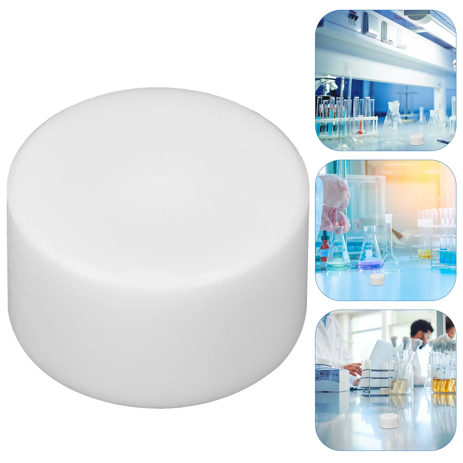

Ptfe Evaporating Dish 30Mm Flat Bottom Round Culture Dish For Lab Sample Evaporation High Temperature Resistant Corrosion