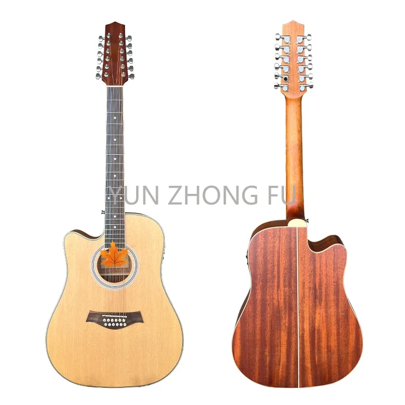

12-string electric guitar 2-string electroacoustic guitar for left-handed guitars