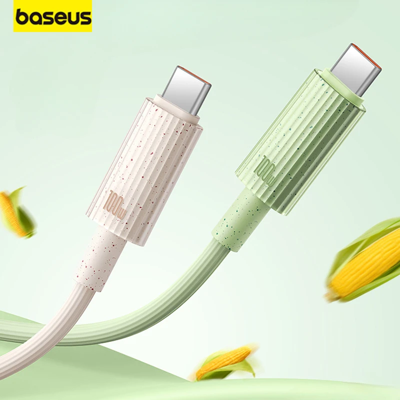 Baseus 2023 New Typec Data Cable 6A Fast Charging USB To Tpyec-C 100W Charger Cable Line for Huawei Mate60Pro Xiaomi Android