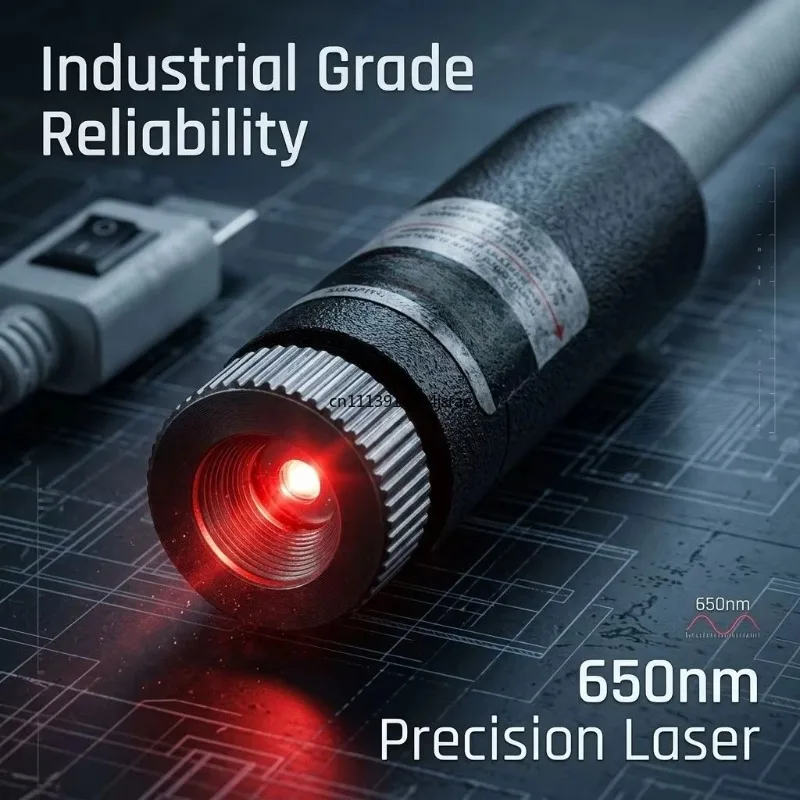 High‑Precision Magnetic Base Alignment Guide USB Red Module Magnetic Positioning Holder for Sewing Cutting Woodworking