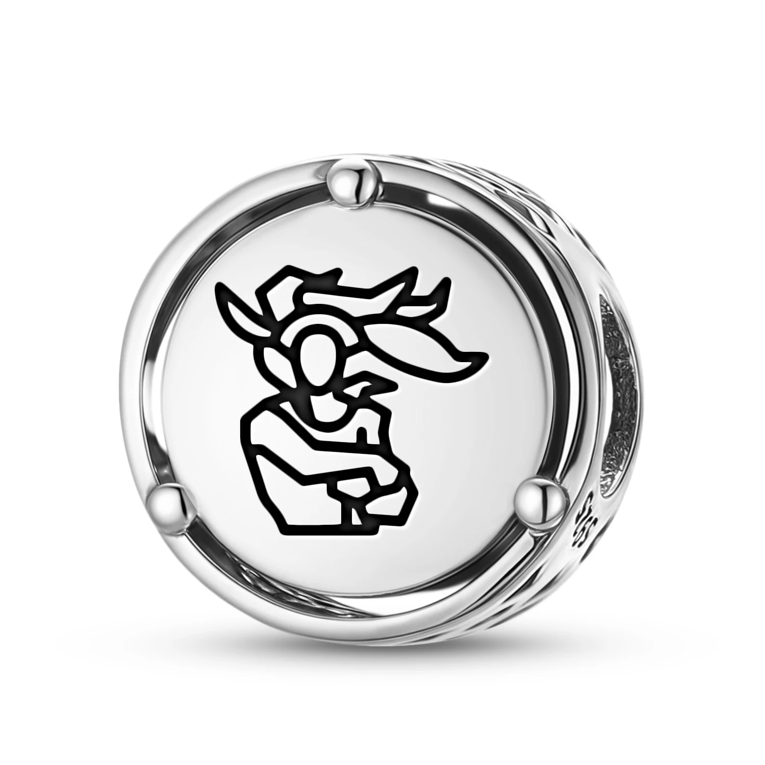 

925 Sterling Silver Easter Island Rapa Nui Rapa nui man Charm Fit Original Bracelet Diy Jewelry Accessories Family Bead