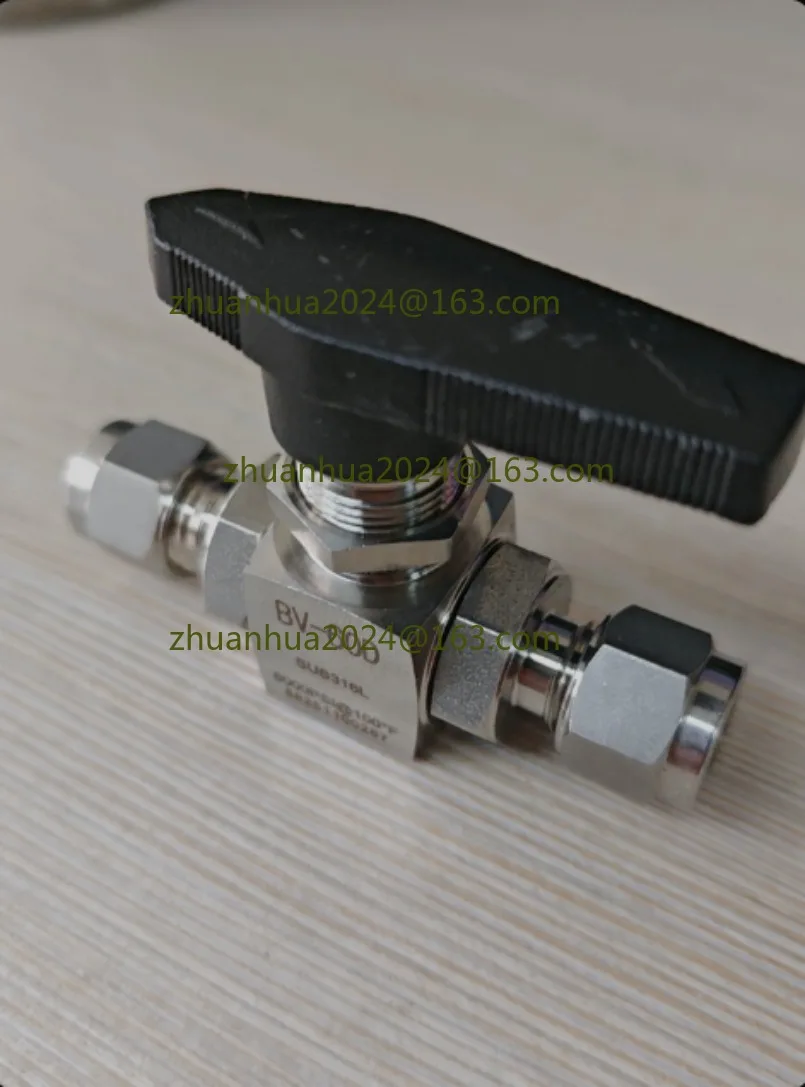 3000psi Ferrule Ball Valve Corrosion-resistant Stainless Steel 316L 2 Way Switch Valve 1/8 1/4 3/8 3 6 8 10 12mm Globe Valve