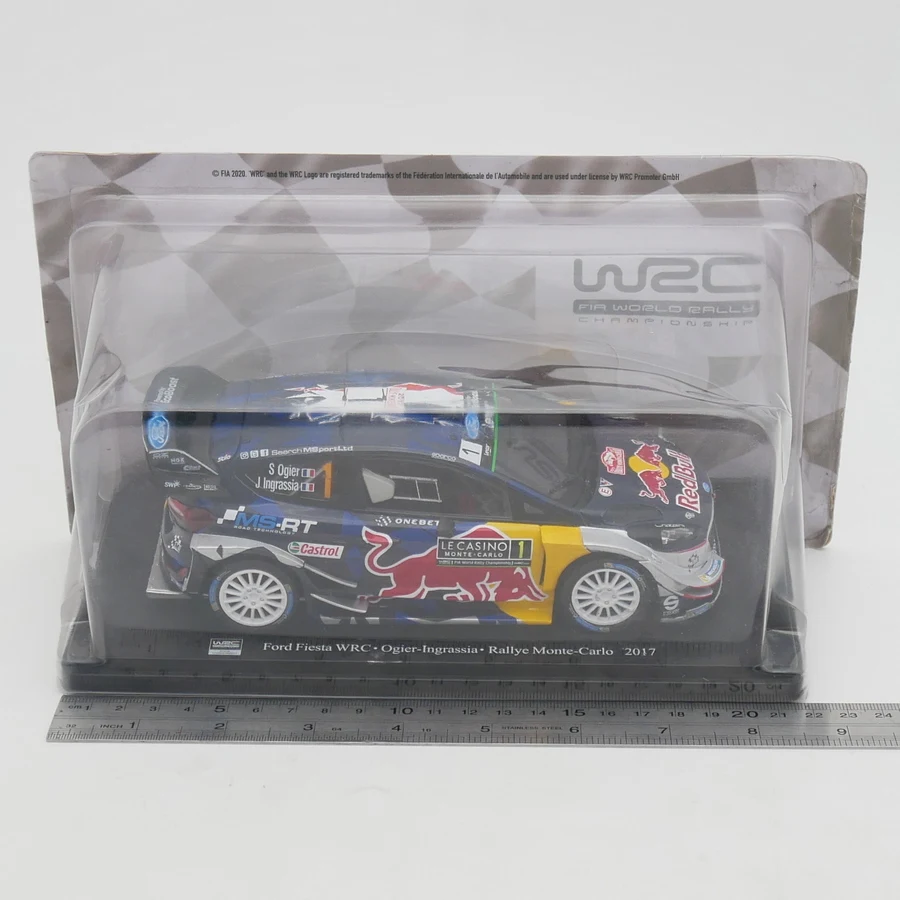 

Diecast IXO 1:24 Scale Ford Fiesta WRC 2017 Ford Fiesta Rally Alloy Car Model Collectible Toy Gift Souvenir Display Ornament